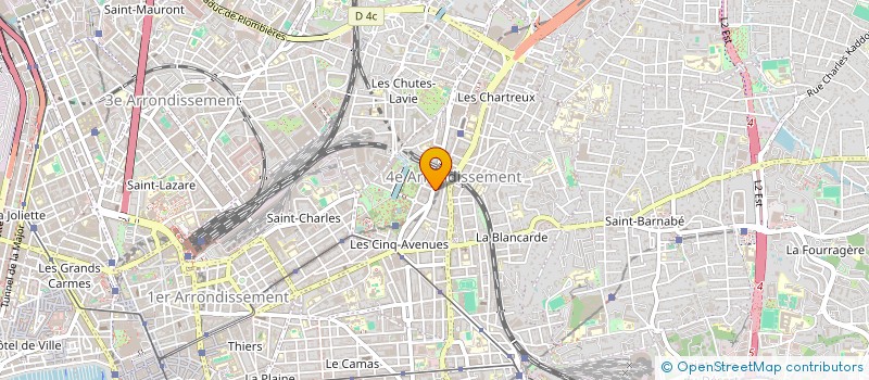 localisation de l'entreprise GONZALEZ ALAMINOS  MARSEILLE