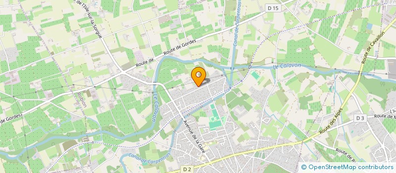 localisation de l'entreprise GONZI  ROBION