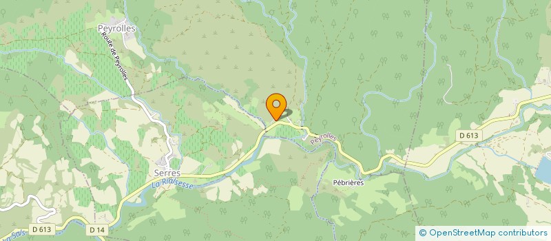 localisation de l'entreprise GONZIMMO  PEYROLLES