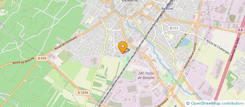 localisation de l'entreprise GOOD AUTO 21  BEAUNE