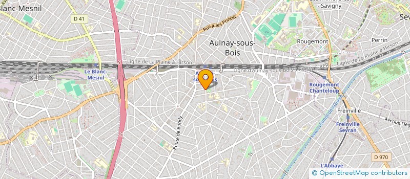 localisation de l'entreprise GOOD BAIL NICKY à AULNAY-SOUS-BOIS