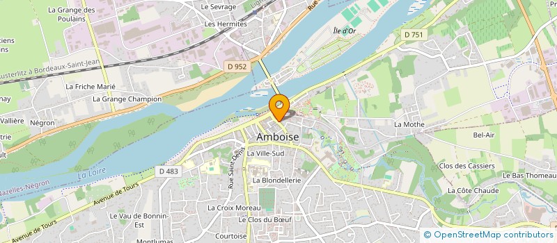 localisation de l'entreprise GOOD BY MARYLOU  AMBOISE