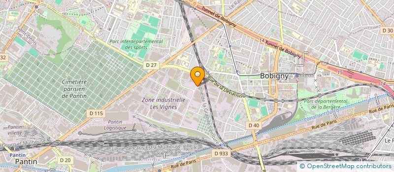 localisation de l'entreprise GOOD CINTRES à AUBERVILLIERS
