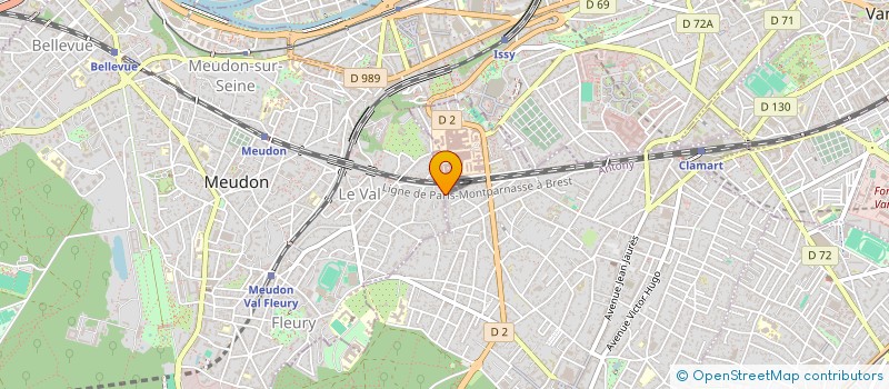 localisation de l'entreprise GOOD CONNECTION à CLAMART