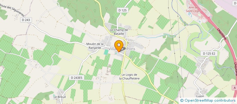 localisation de l'entreprise GOOD COURTAGE & CONSEIL  VILLARS-EN-PONS