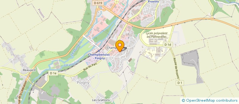 localisation de l'entreprise GOOD DEMENAGEMENT à PROVINS