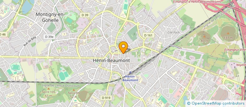 localisation de l'entreprise GOOD DWICH à HENIN-BEAUMONT