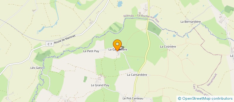 localisation de l'entreprise GOOD EMBER FAMILY  BEAULIEU-SOUS-LA-ROCHE