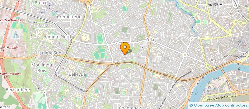 localisation de l'entreprise GOOD FLAIR à NANTES