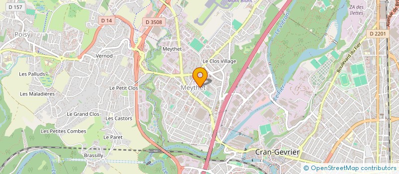 localisation de l'entreprise GOOD FOLD POKER CLUB ANNECY à ANNECY