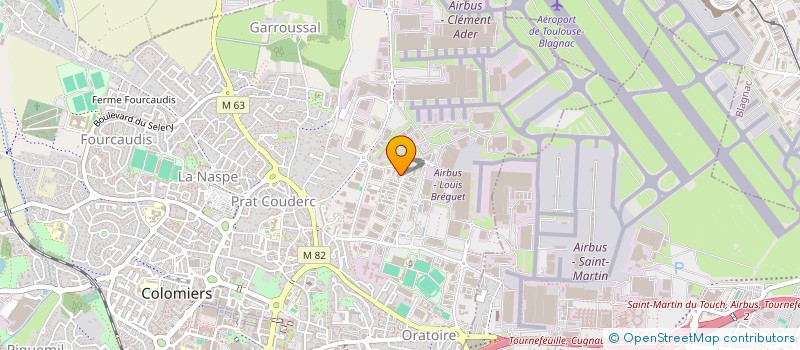 localisation de l'entreprise GOOD FOOD à COLOMIERS