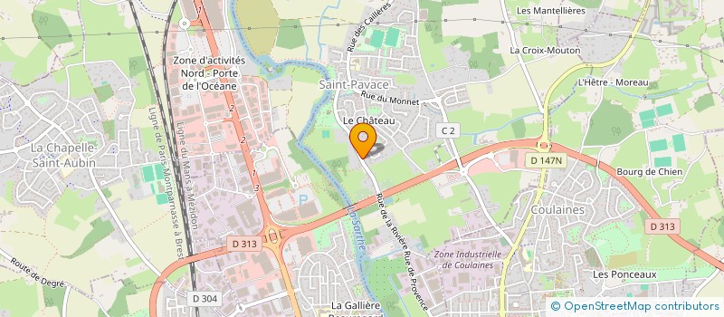 localisation de l'entreprise GOOD FOOD FOR MAMA  SAINT-PAVACE