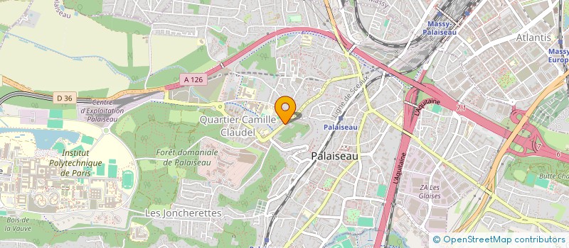 localisation de l'entreprise GOOD FOOD GOOD MOOD  PALAISEAU