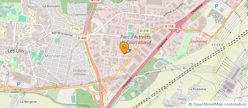 localisation de l'entreprise GOOD FOOD LES ULIS à LES ULIS