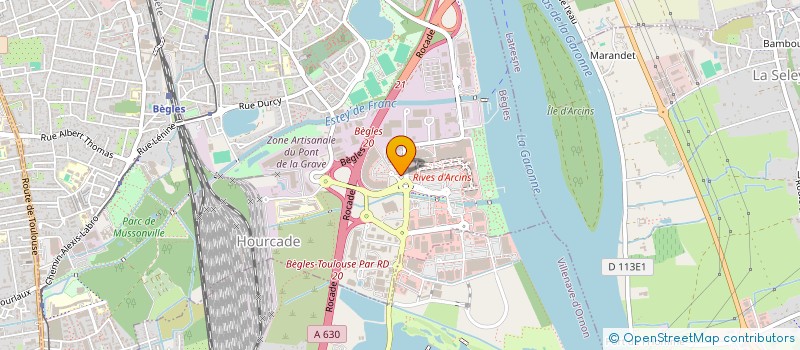 localisation de l'entreprise GOOD FOOT BEGLES à BEGLES
