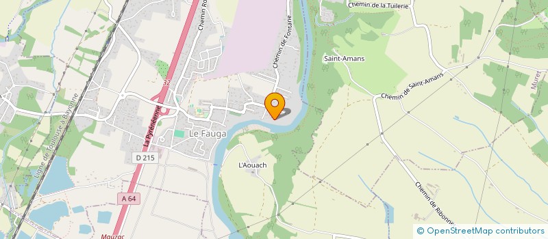 localisation de l'entreprise GOOD FOR LINK  LE FAUGA