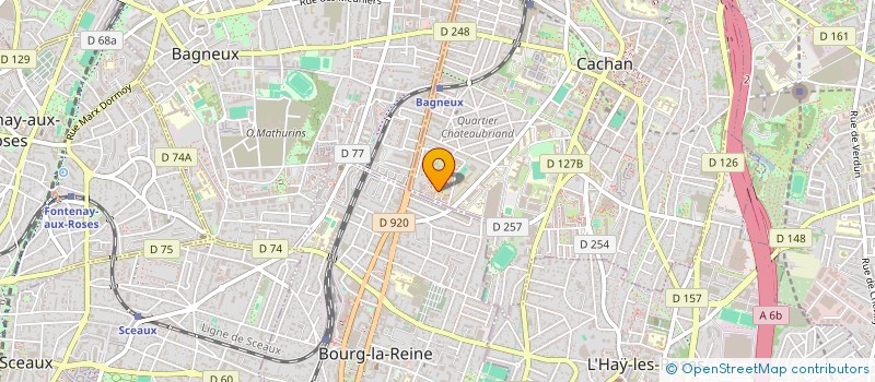localisation de l'entreprise GOOD FOR YOU à CACHAN