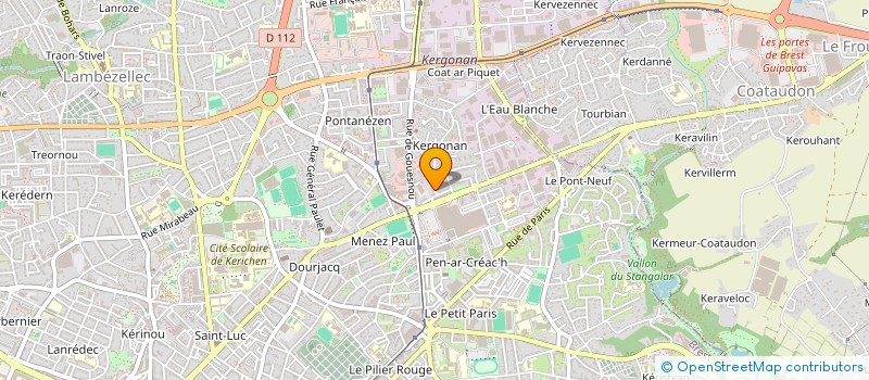 localisation de l'entreprise GOOD GAME - LAN à BREST
