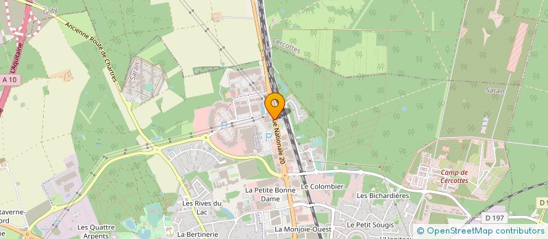 localisation de l'entreprise GOOD GRILL SARAN à SARAN