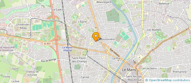 localisation de l'entreprise GOOD HOUSE  LE MANS