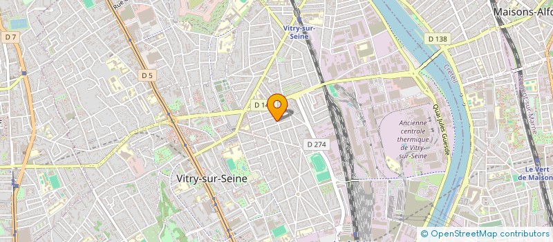 localisation de l'entreprise GOOD INVEST  VITRY-SUR-SEINE