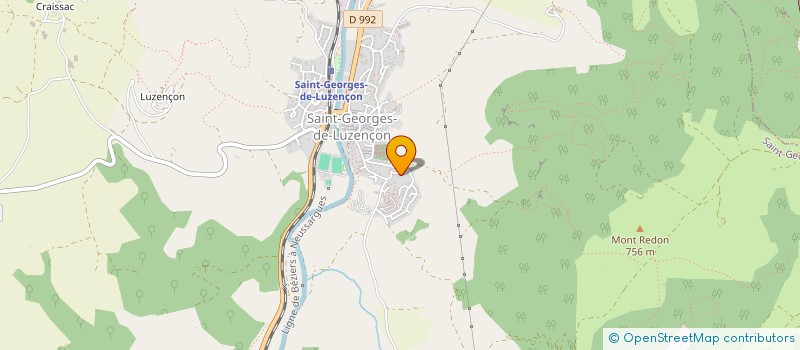 localisation de l'entreprise GOOD JOB  SAINT-GEORGES-DE-LUZENCON