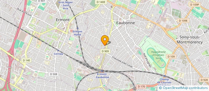 localisation de l'entreprise GOOD JOB SPORTS à EAUBONNE