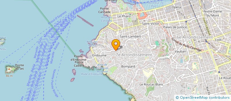 localisation de l'entreprise GOOD JUJU à MARSEILLE
