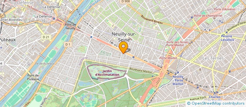 localisation de l'entreprise GOOD LIFE à NEUILLY-SUR-SEINE