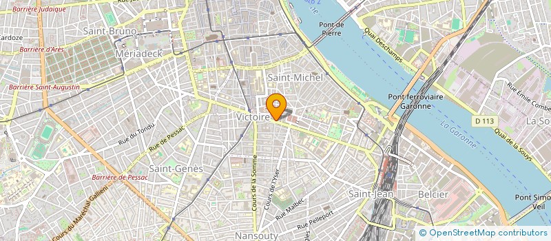 localisation de l'entreprise GOOD LIFE BARBER SHOP  BORDEAUX