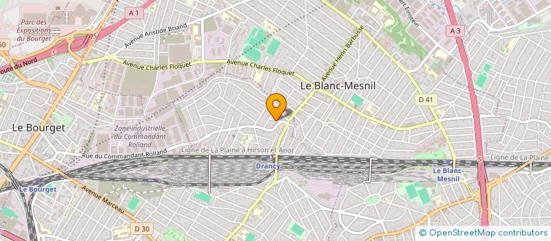 localisation de l'entreprise GOOD LOC' à DRANCY
