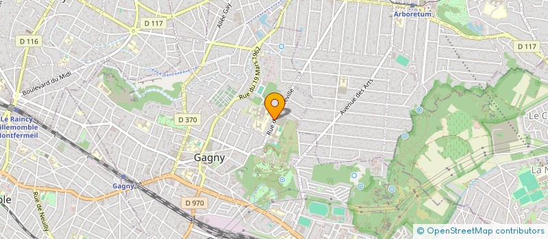localisation de l'entreprise GOOD LOC 93 à GAGNY