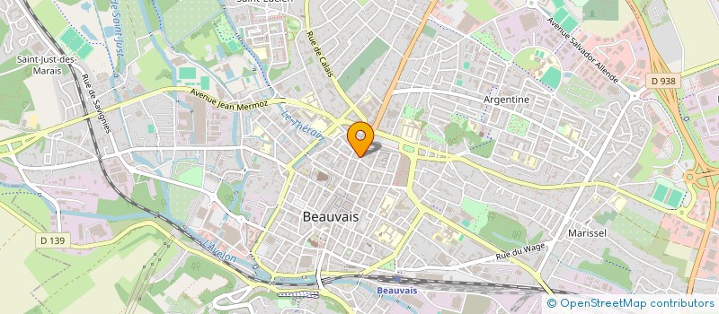 localisation de l'entreprise GOOD LOOK BEAUVAIS  PARIS