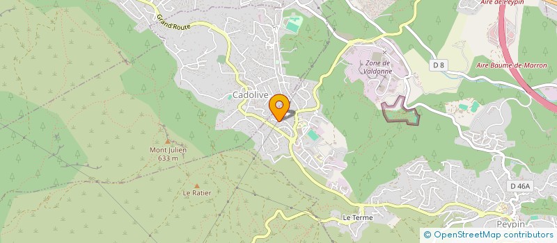 localisation de l'entreprise GOOD MOOD  PEYPIN