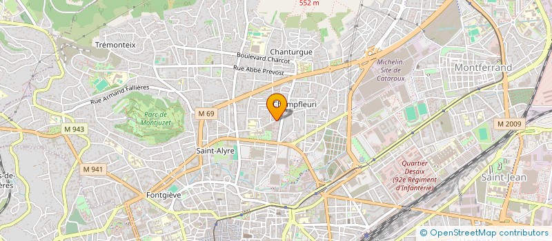 localisation de l'entreprise GOOD MORNING GROUP  CLERMONT-FERRAND