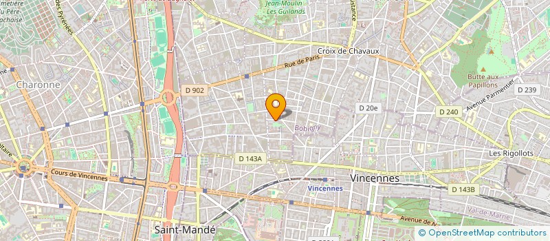 localisation de l'entreprise GOOD MORNING IMPACT à MONTREUIL
