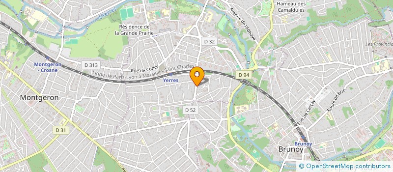 localisation de l'entreprise GOOD PIZZ à YERRES