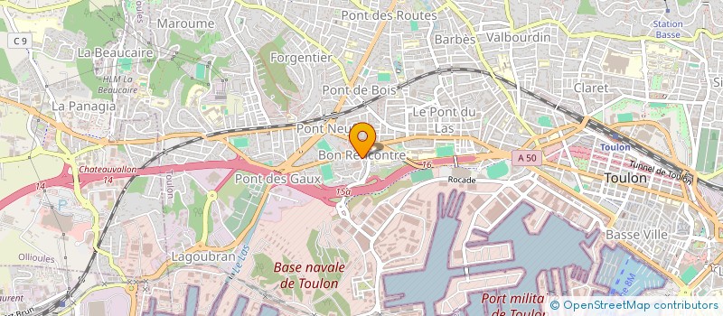 localisation de l'entreprise GOOD SHAKER à TOULON