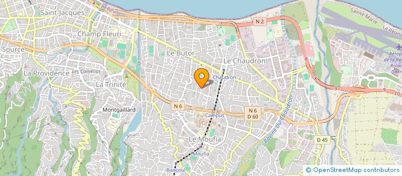 localisation de l'entreprise GOOD SNACKING  SAINT-DENIS