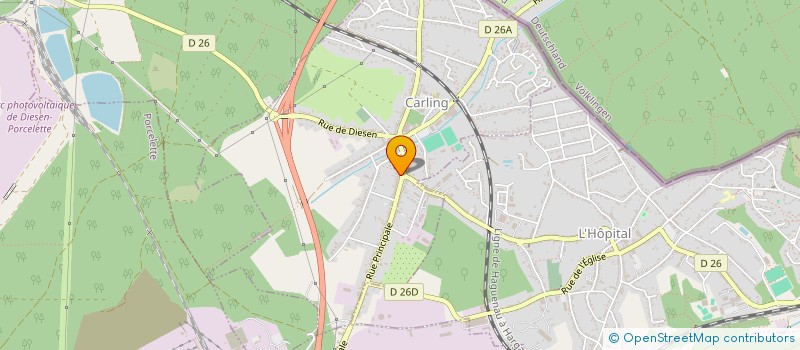 localisation de l'entreprise GOOD SOUND  CARLING