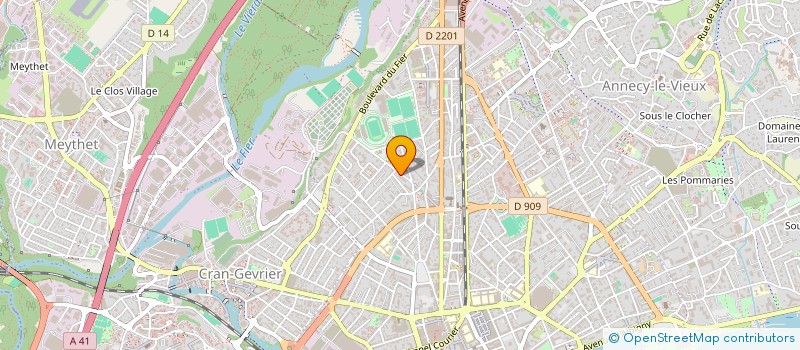 localisation de l'entreprise GOOD STUFF SOUND à ANNECY