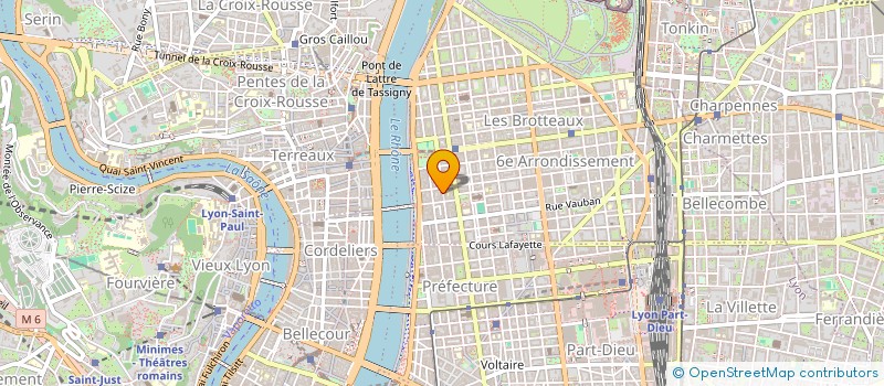 localisation de l'entreprise GOOD THINGS à LYON