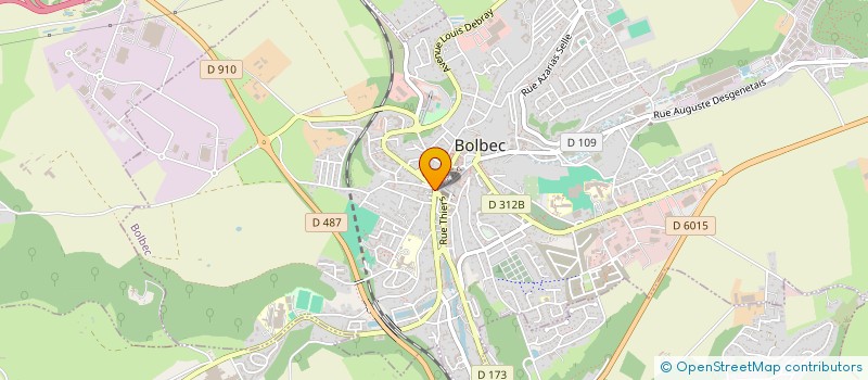 localisation de l'entreprise GOOD TIME à BOLBEC