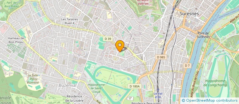 localisation de l'entreprise GOOD-TIME à SURESNES