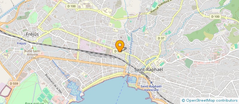 localisation de l'entreprise GOOD TIME  FREJUS