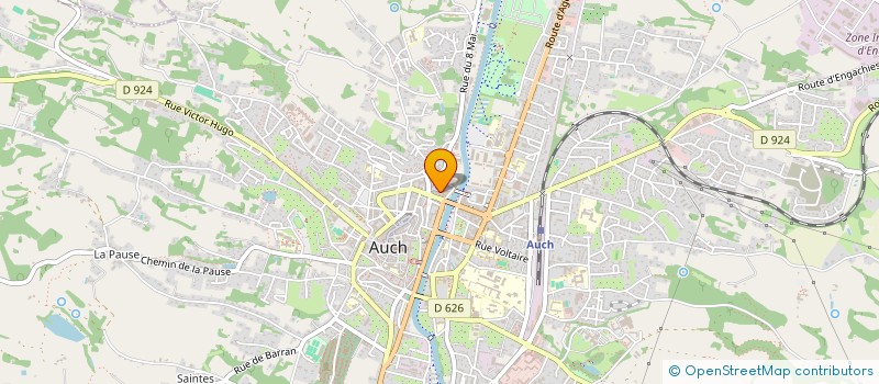 localisation de l'entreprise GOOD VIBES 32  AUCH