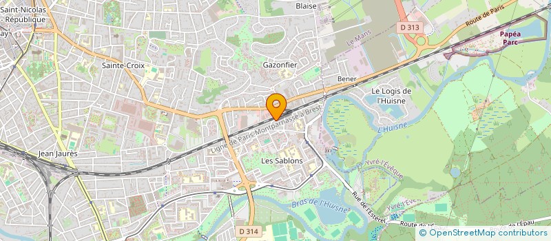 localisation de l'entreprise GOOD VIBES  LE MANS