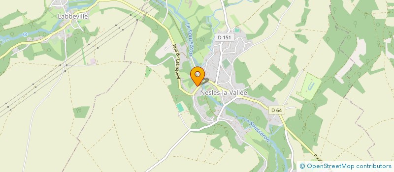 localisation de l'entreprise GOOD VIBES  NESLES-LA-VALLEE