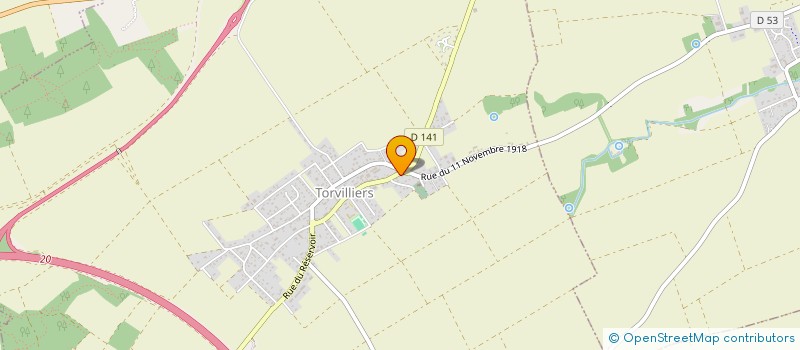 localisation de l'entreprise GOOD VIBES  TORVILLIERS