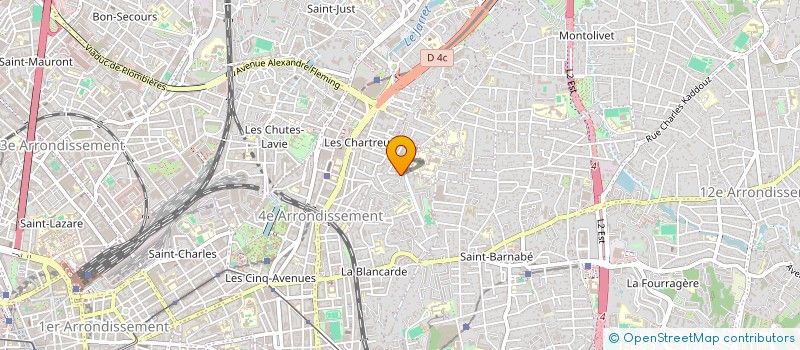 localisation de l'entreprise GOOD VIBES KITCHEN à MARSEILLE